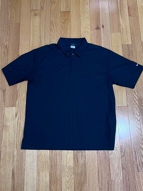 Men's Black Nike Polo Shirt